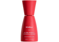 Red serum bottle with 'Wildfleur' branding on a white background