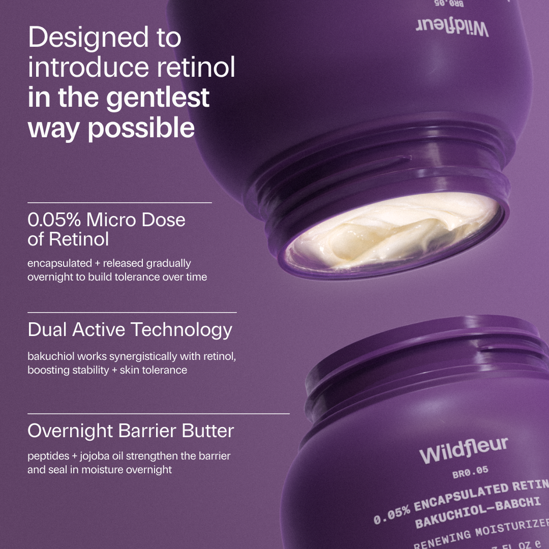 BR0.05 Encapsulated Retinol 0.05% + Bakuchiol Renewing Moisturizer