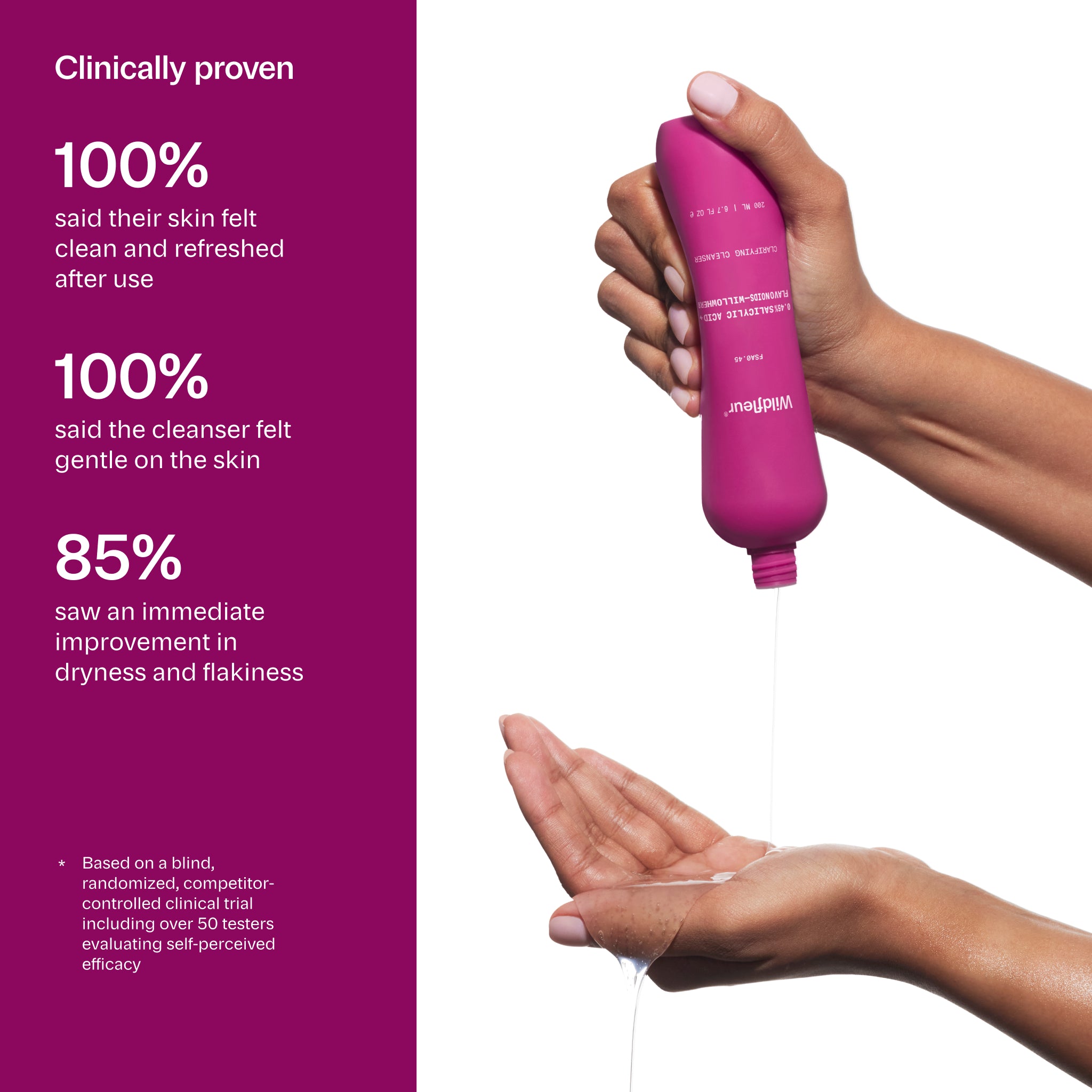FSA0.45 Salicylic Acid 0.45% + Willowherb Clarifying Cleanser