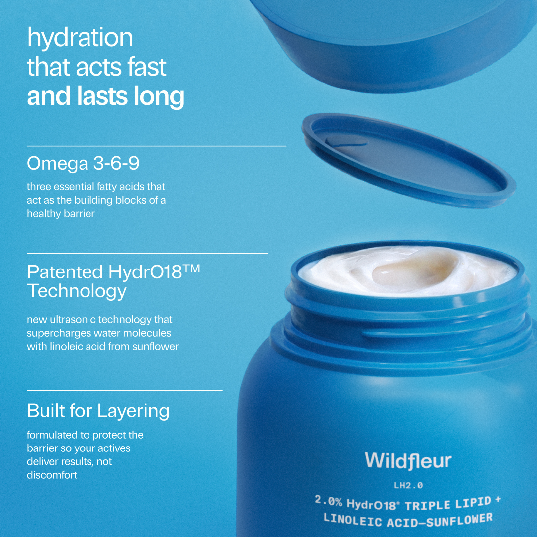 LH2.0 HydrO18 Triple Lipid 2.0% + Linoleic Acid Hydrating Moisturizer