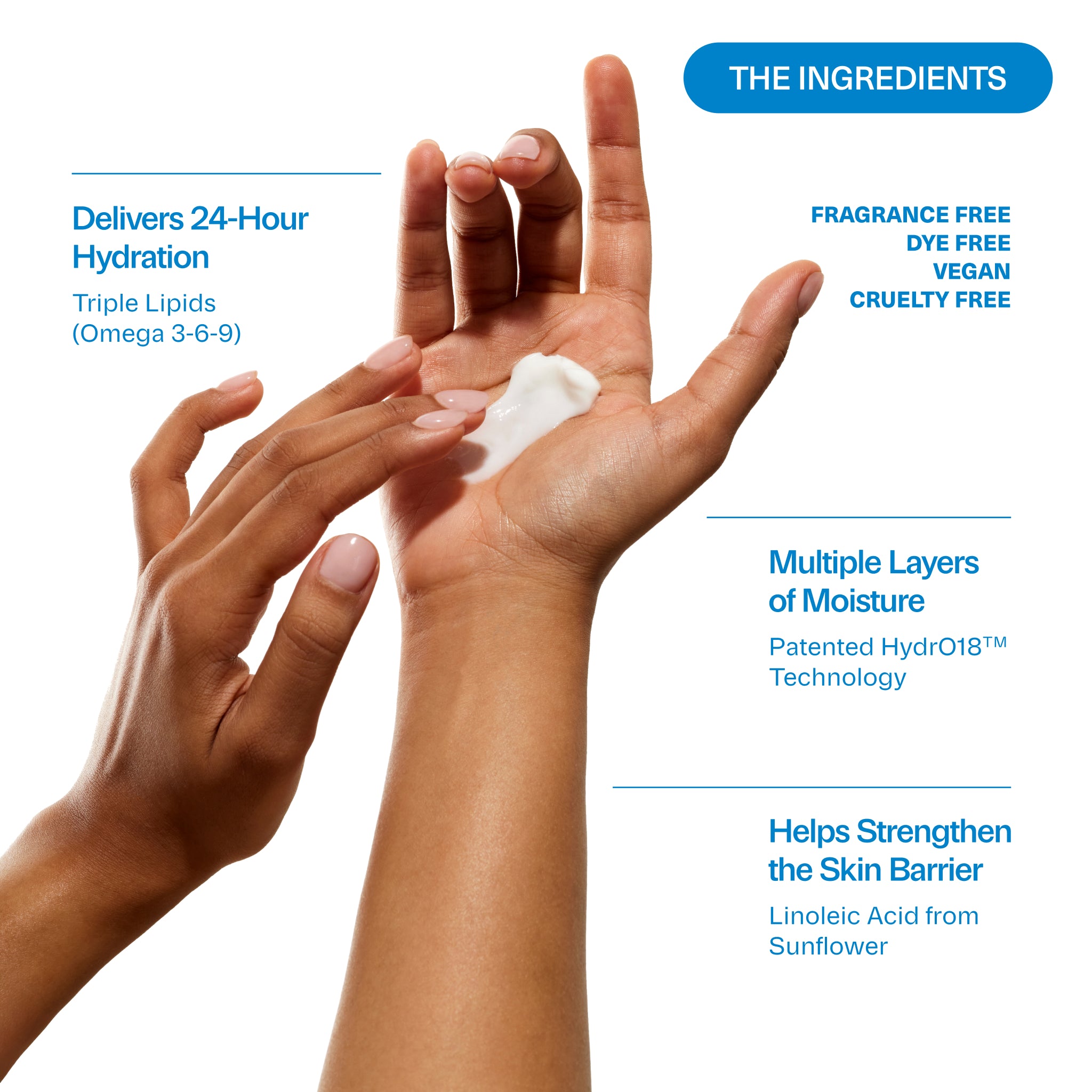 LH2.0 HydrO18 Triple Lipid 2.0% + Linoleic Acid Hydrating Moisturizer
