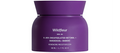Purple skincare jar with 'Wildfleur' branding on a white background