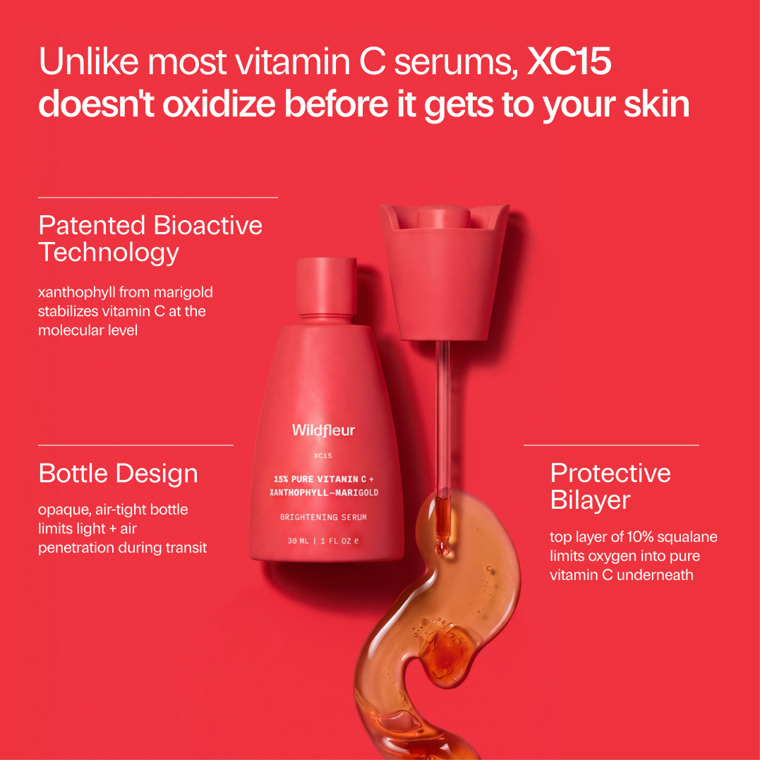 XC15 Pure Vitamin C 15% + Marigold Brightening Serum