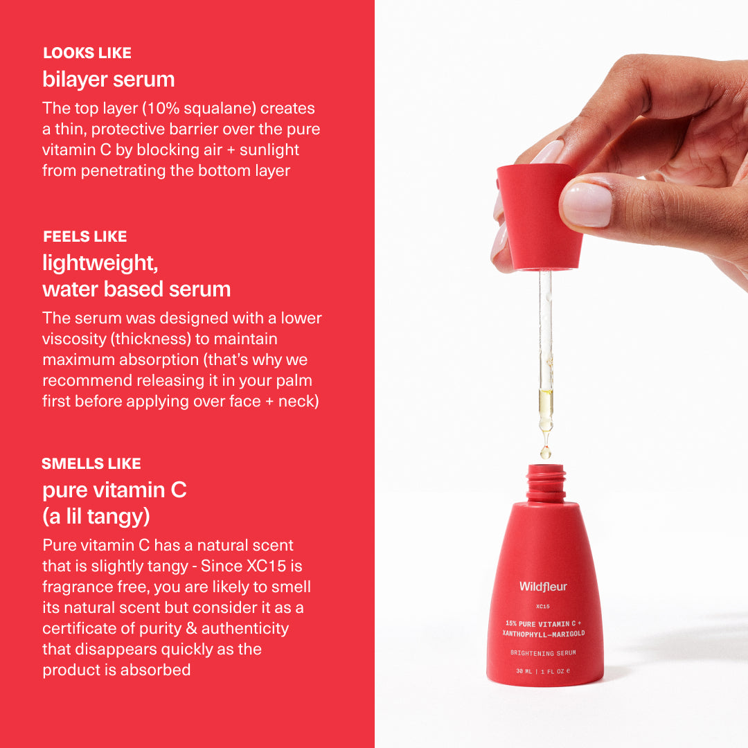 XC15 Pure Vitamin C 15% + Marigold Brightening Serum